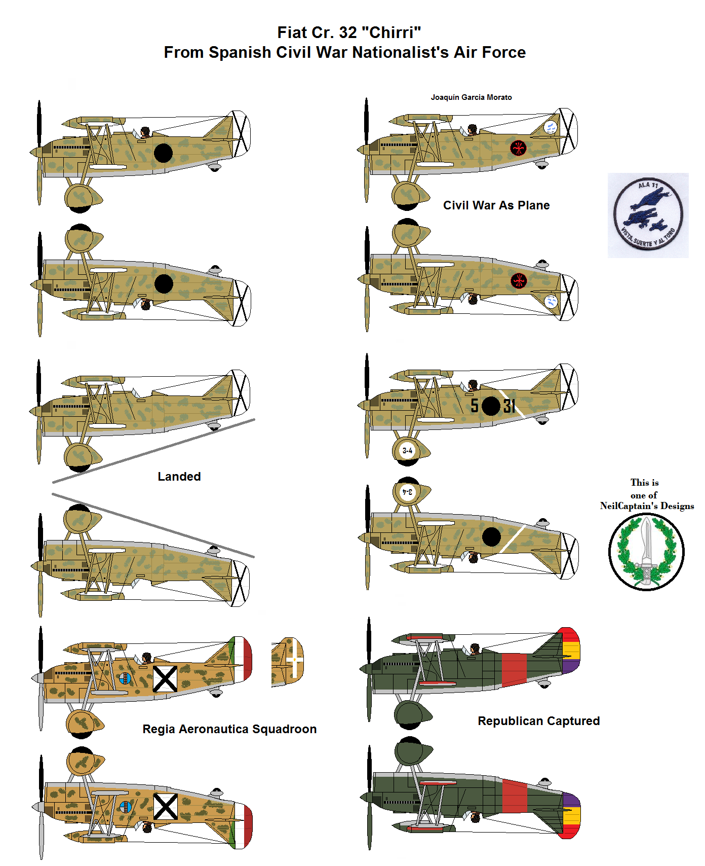 Nationalist Fiat Cr. 32